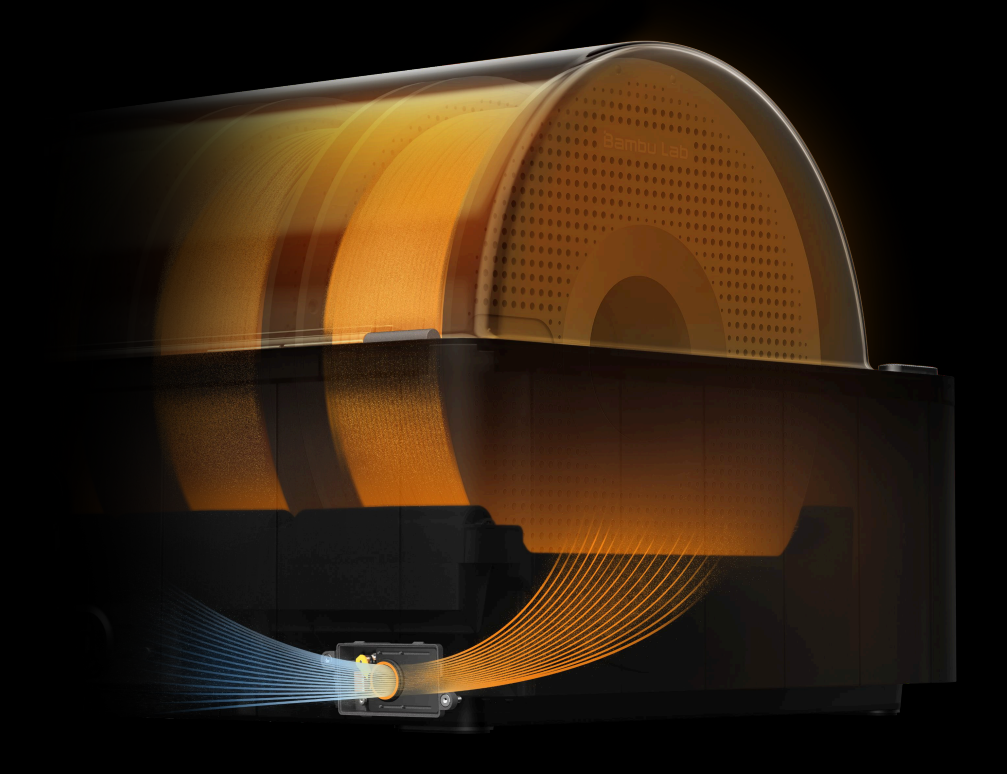 Automatic moisture removal aids drying and enables weeks of airtight sealing for high-quality prints