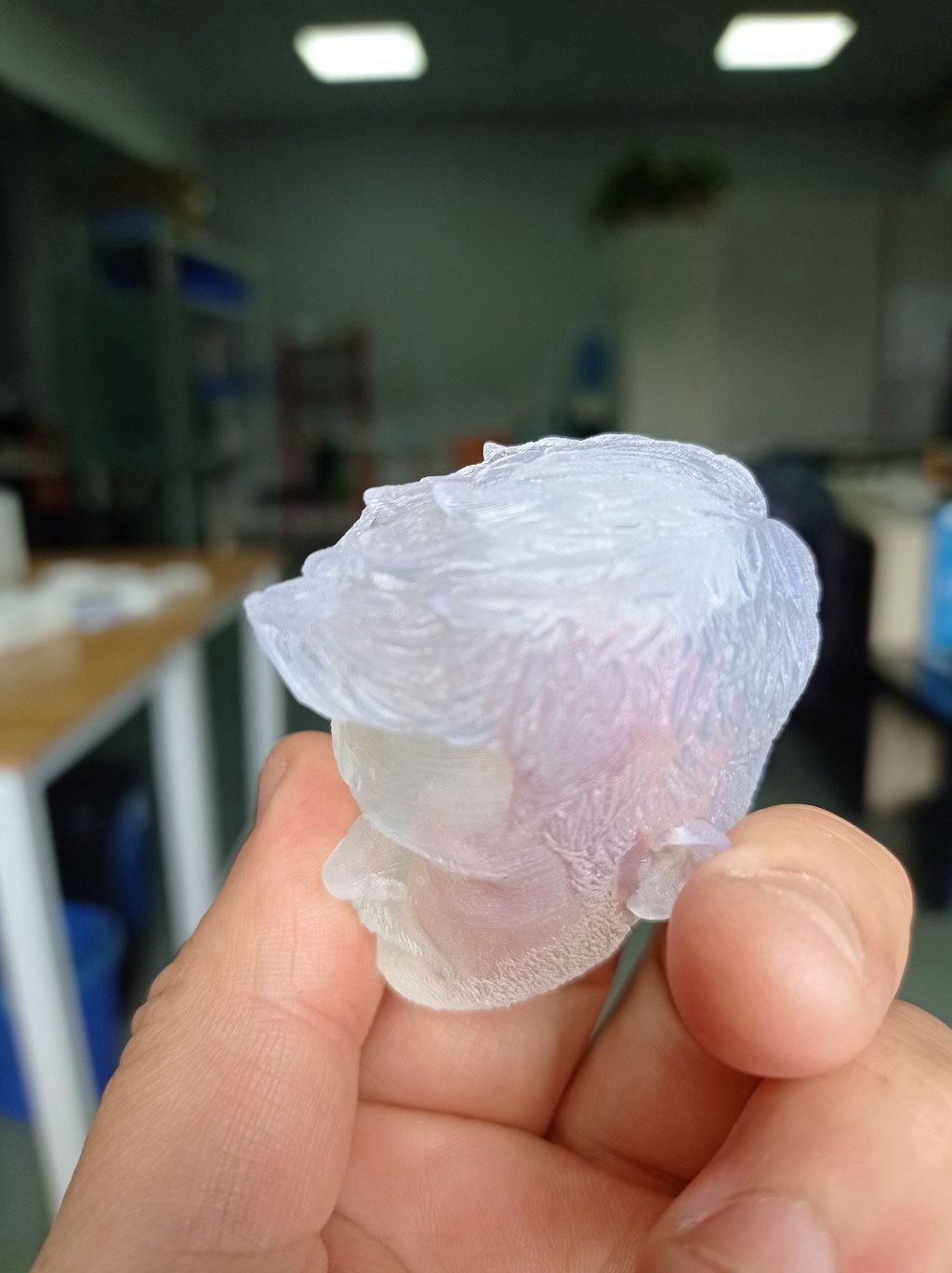 清洗后的模型。
